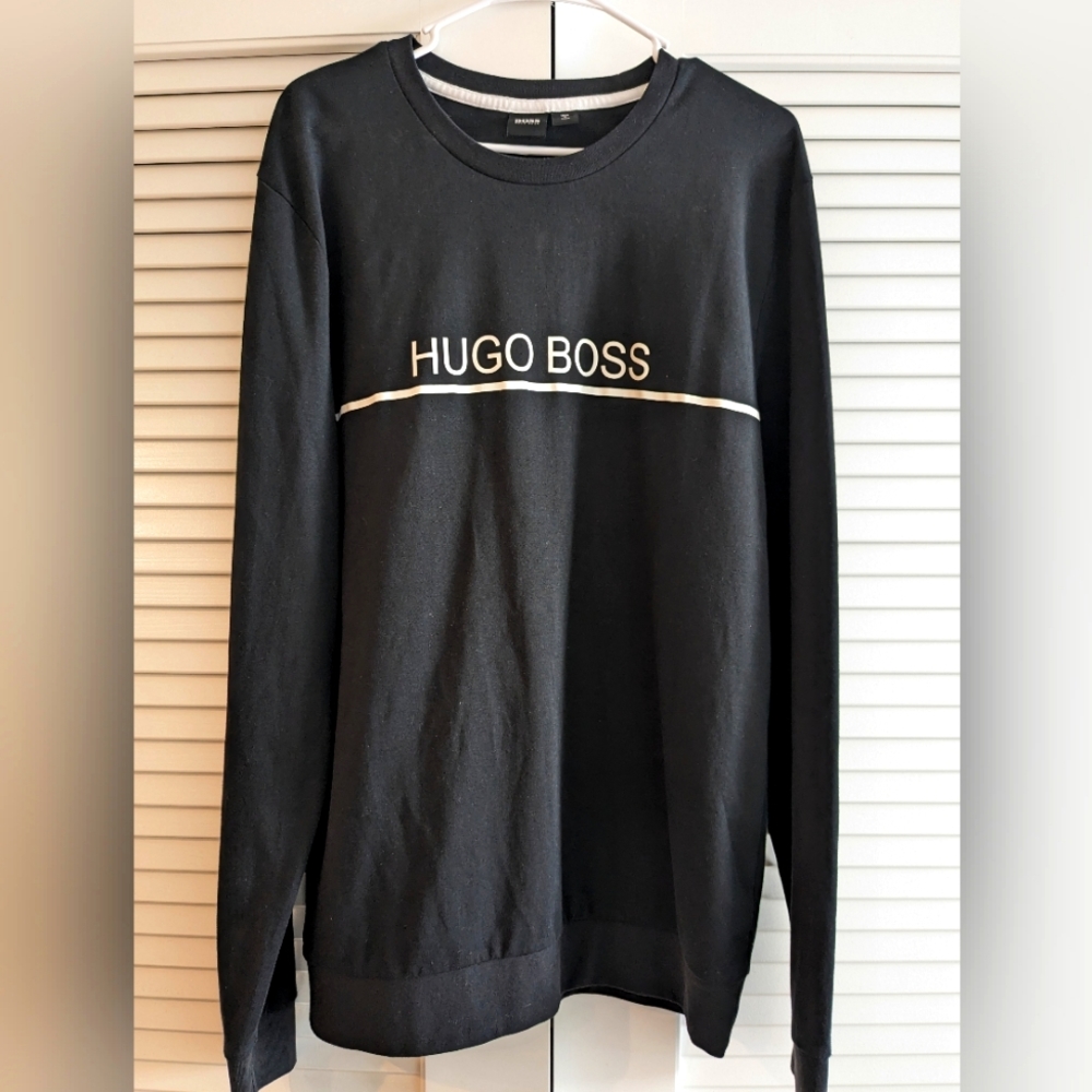 Hugo Boss Men's Black XXL sweater
